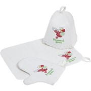 Набор 3-х предметный Банная линия Эко Банный день