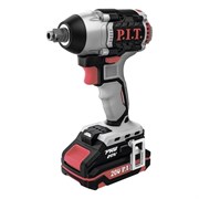 Ударный бесщеточный аккумуляторный гайковерт P.I.T. PIW20H-300B/1