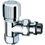 Термостатический вентиль FAR угловой, TOP LINE