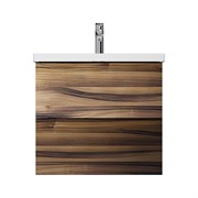 База под раковину AM.PM Gem подвесная, 60 см, 2 ящика, цвет: орех