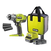 Аккумуляторный гайковерт Ryobi ONE+ R18IW3-120S