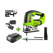 Бесщеточный лобзик GreenWorks GD24JS