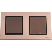 Одноклавишный выключатель + розетка Metronex Комплект-2