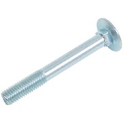 Мебельный болт качественный крепеж 10x80 DIN603 (15 шт.)