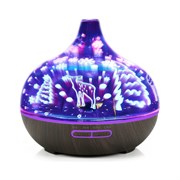 Ультразвуковой увлажнитель-аромадиффузор ZDK 3D Glass fawn Оленёнок