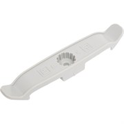 Двусторонний держатель плоского кабеля для прямого монтажа на 4 места Промрукав PR13.0440