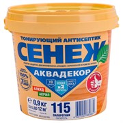 Антисептик для дерева СЕНЕЖ АКВАДЕКОР