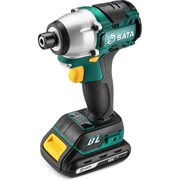 Аккумуляторный бесщёточный ударный винтоверт Sata SC51085