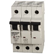 Трехполюсной автоматический выключатель Светозар Премиум