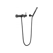 Гарнитур для душа MILACIO Ultra чёрный, матовый