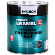 Грунт эмаль по ржавчине Экодом 236353