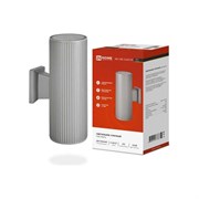 Уличный двусторонний светильник IN HOME НБУ LINE-2хA60-GR