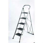 Стальная стремянка GEVA TRADE WK6018D-5C