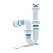 Прямоточный сифон АНИ пласт Ани