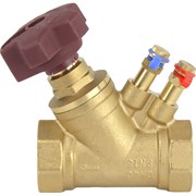 Усиленный латунный муфтовый балансировочный клапан DN.ru КБЛР-040-16