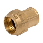 Прямая латунная муфта для ПНД труб Millennium PFBF3210 (710 1")