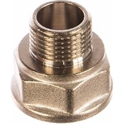 Латунный переход PRO AQUA 08-M15-F20xb