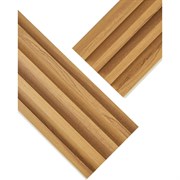 Реечные панели LAKO ПВХ Дуб натур 1000x160x23мм, 1,6м2