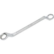 Хромированный двусторонний накидной ключ HORTZ HOR 103543