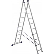 Двухсекционная универсальная алюминиевая двухсекционная лестница Алюмет H2 5210