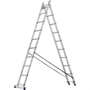 Двухсекционная алюминиевая лестница SMARTY SN011-210