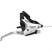 Шифтер/ручка тормоза Shimano ST-EF50-8R, правая, 8-передач, трос 2000мм, серебристый