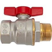 Никелированный шаровой кран Giacomini DADO R914