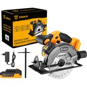 Аккумуляторная циркулярная пила DEKO DKCS20 Laser