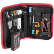 Набор для работ с сетевым кабелем КВТ LAN-8 ПРОФИ