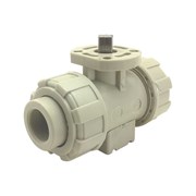 Двухходовой шаровой кран TECHNO 2015-PP