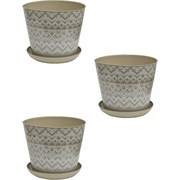 Круглое кашпо Violet N-Kahpo-3/-38143-53