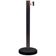 Стойка ограждения Rusbarrier BSLN-Х86333 BLACK red/white