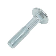 Мебельный болт качественный крепеж 10x50 DIN603 (20 шт.)