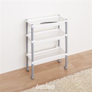 Узкая этажерка Полимербыт Флер