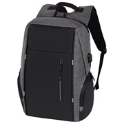 Рюкзак HEIKKI OUTLOOK (ХЕЙКИ) универсальный, отделение для ноутбука, серый, 46x32x16 см, 273890