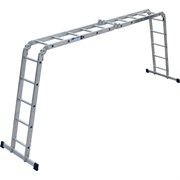 Алюминиевая шарнирная лестница Алюмет TL 4055