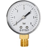 Манометр STOUT RG00929SFN3CF9