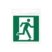 Наклейка Контур Лайн Выход здесь направо