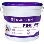 Влагостойкая финишная шпатлевка SOMITEK fine wr