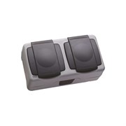 Двухместная розетка MAKEL 36064206