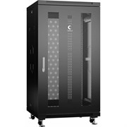 Монтажный напольный телекоммуникационный шкаф для оборудования Cabeus ND-05C-22U60/60-BK