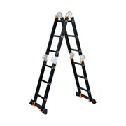 Алюминиевая многофункциональная лестница STARTUL BLACK LINE