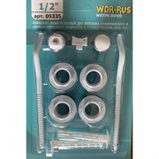 Монтажный комплект для алюм и биметал радиатора WINTER DREAM 1/2