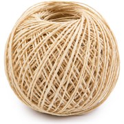 Шпагат сизалевый Gamma ШС2 100% сизаль, 1 мм, 109 ярд, 100 м, суровый