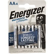 Батарейки Energizer Ultimate Lithium E91/AA