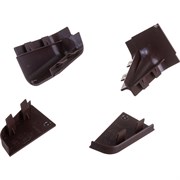 Комплект заглушек к плинтусу для столешниц ООО ДЕКОПЛИНТ ДЖОКЕР