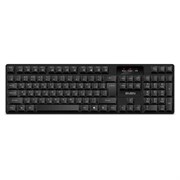 Клавиатура беспроводная SVEN KB-C2300W, USB, 104 клавиши, 2,4 GHz, черная, SV-021474
