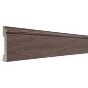 Ударопрочный влагостойкий напольный плинтус Decor-Dizayn 005-81SH