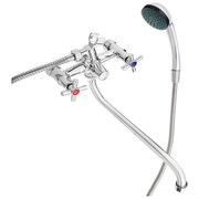 Смеситель для ванны с душем СоюзКран круглый излив 30см, кер. кран-буксы 1/2