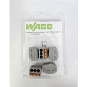 Трехпроводная соединительная клемма WAGO 222-413